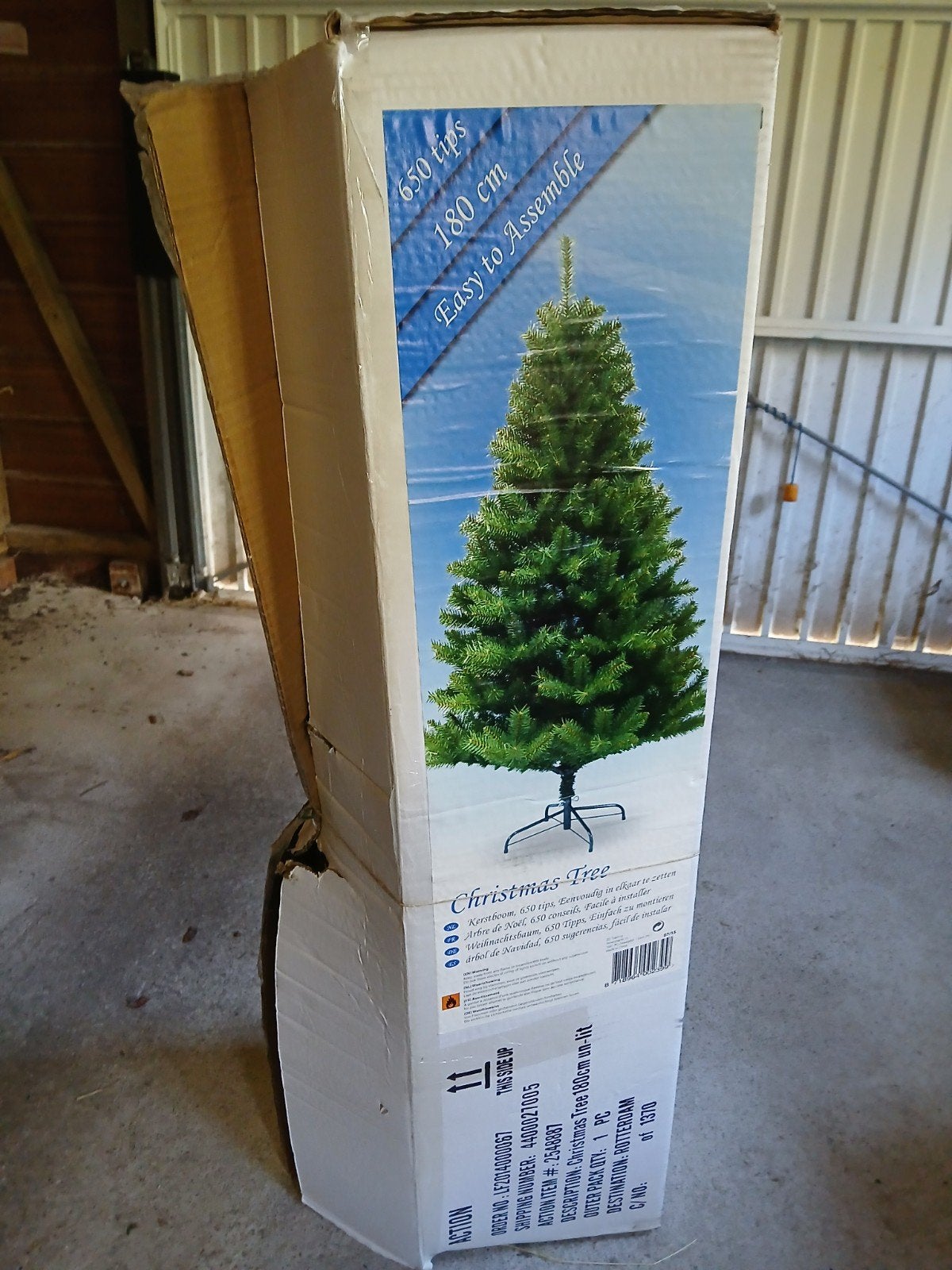kunst kerstboom, Ophalen of Verzenden