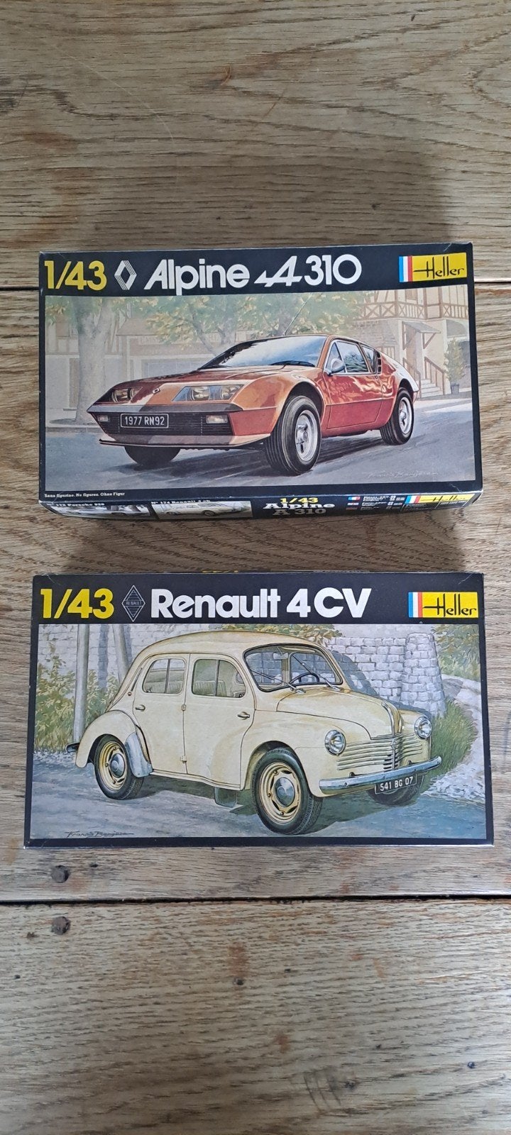 Heller Modelbouw Kits: Citroën, Alpine, Renault 1/43, Auto, 1:32 tot 1:50, Nieuw, Ophalen of Verzenden