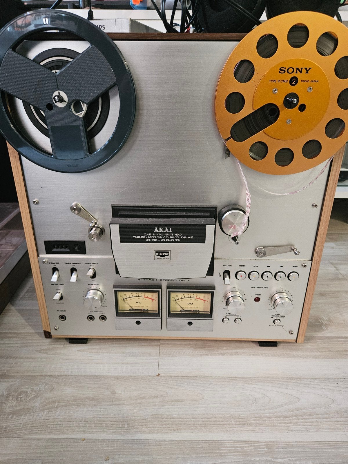 Akai GX-630D Bandrecorder - Prachtig Stuk, Niet van toepassing, Niet van toepassing, Ophalen of Verzenden, Bandrecorder