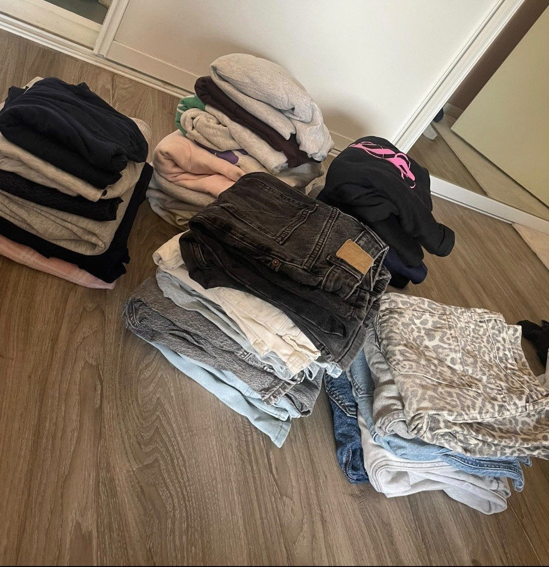 Groot kledingpakket dames XS/S - Stradivarius, Zara e.a., Ophalen, Zo goed als nieuw, Maat 34 (XS) of kleiner