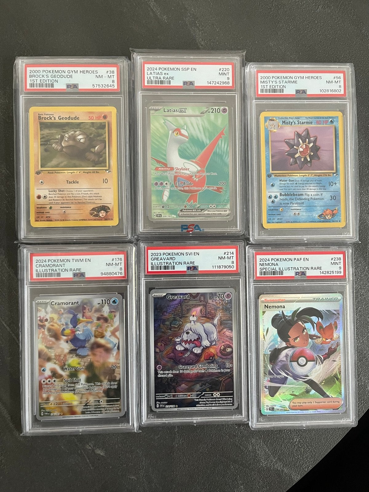 Diverse PSA Graded Pokémon Kaarten - Zeldzame Collectie, Hobby en Vrije tijd, Verzamelkaartspellen | Pokémon, Ophalen, Zo goed als nieuw