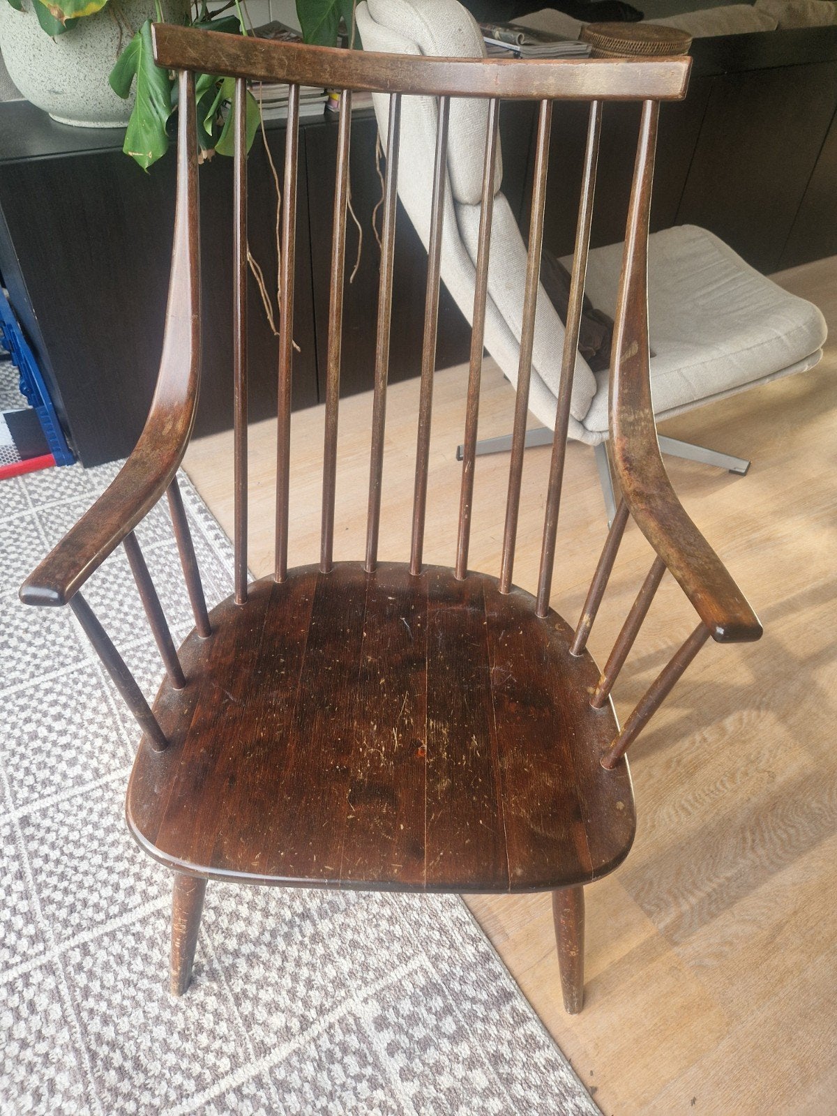 Pastoe Lena Larsson Nesto vintage stoel hout, Antiek en Kunst, Ophalen