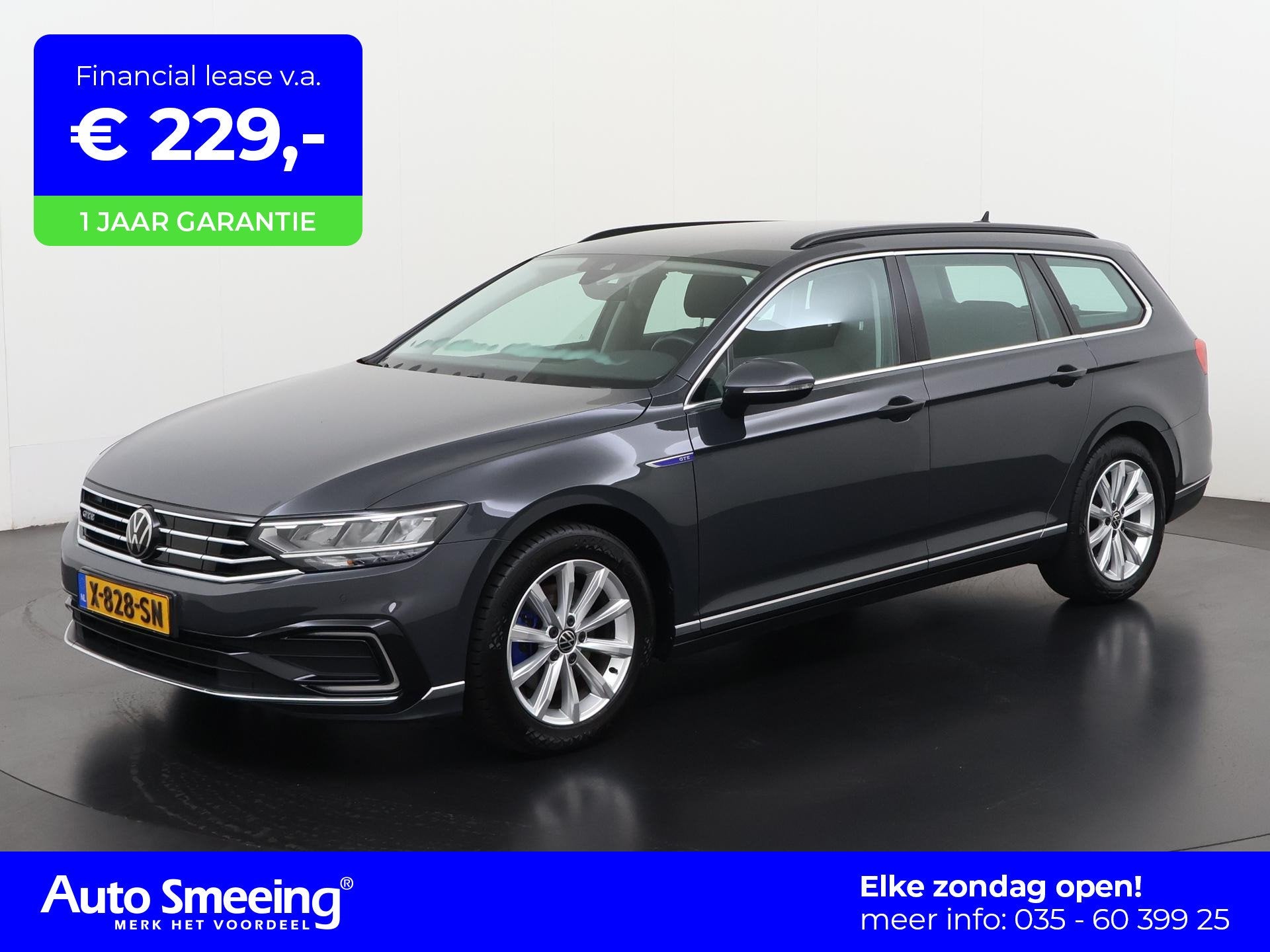 Volkswagen Passat Variant 1.4 TSI PHEV GTE Business | Camera, Auto's, Volkswagen, Bedrijf, Te koop, Passat, ABS, Achteruitrijcamera