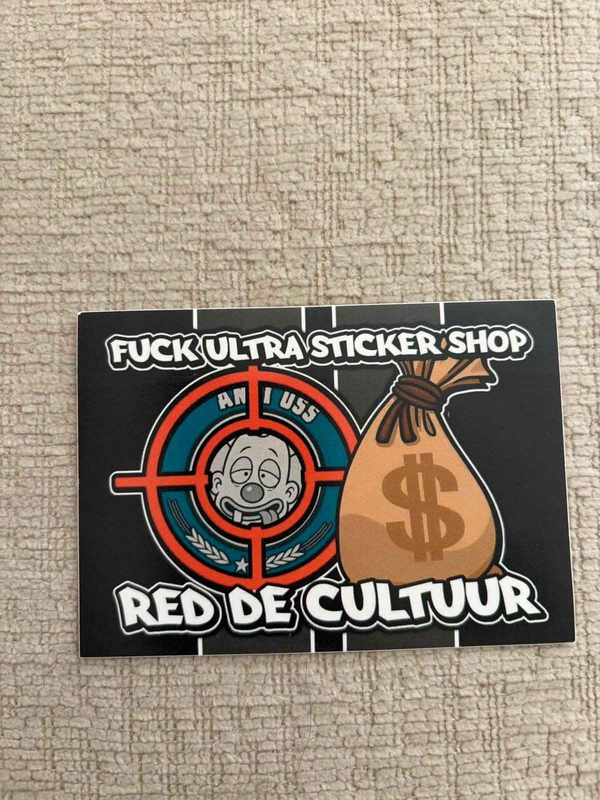 Sticker, Ophalen of Verzenden, Zo goed als nieuw