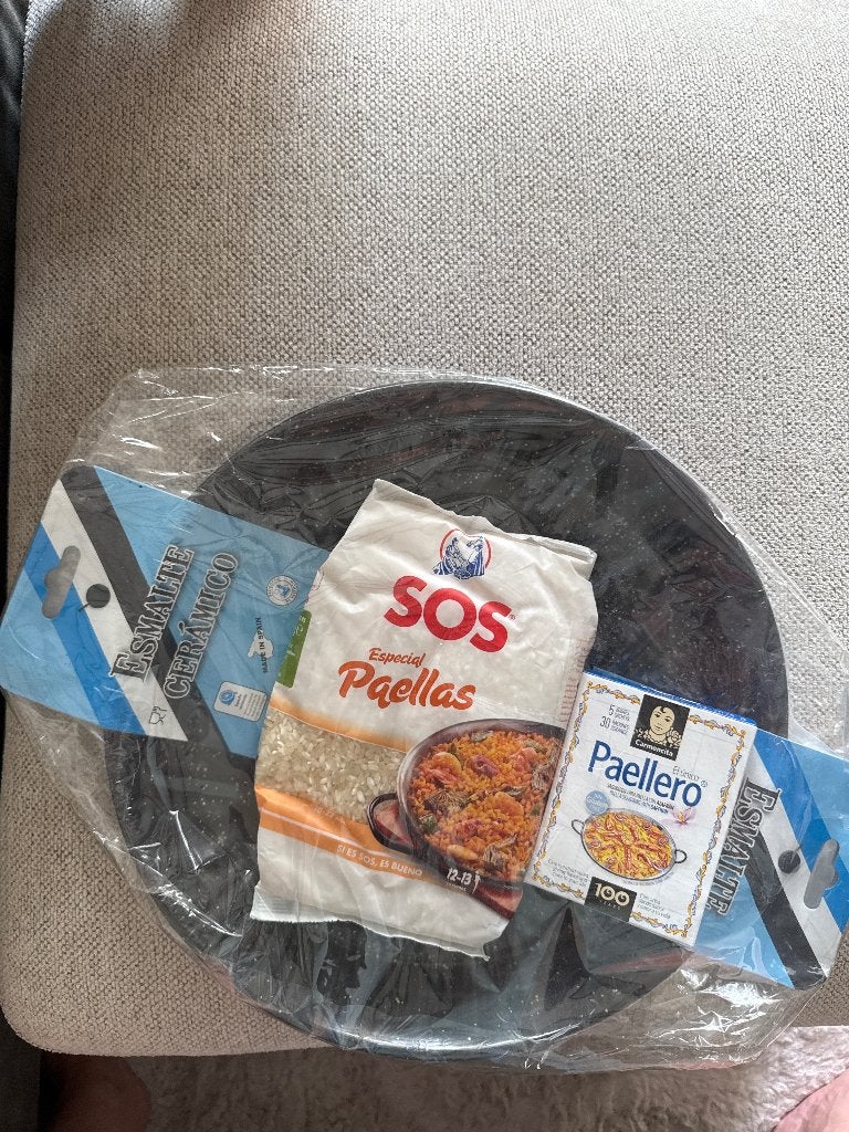 Paella pan, Ophalen of Verzenden, Nieuw, Rvs, Koekenpan of Braadpan