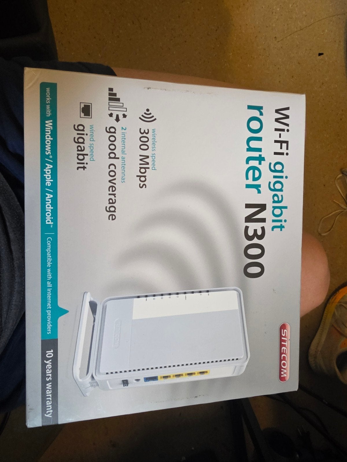 Sitecom N300 Wi-Fi Gigabit Router - Goede Staat, Ophalen, Zo goed als nieuw, Router, Sitecom