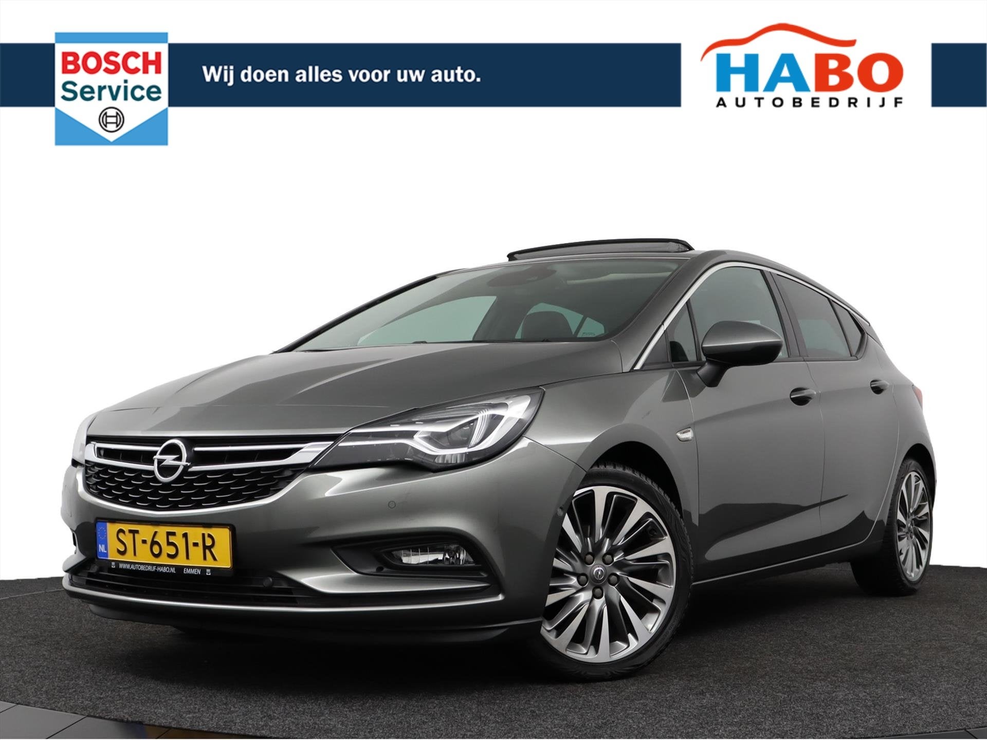 Opel Astra 1.4 TURBO INNOVATION 5DRS AUTOMAAT ECC/CRUISE/NAV, Automaat, Stof, Gebruikt, Euro 6