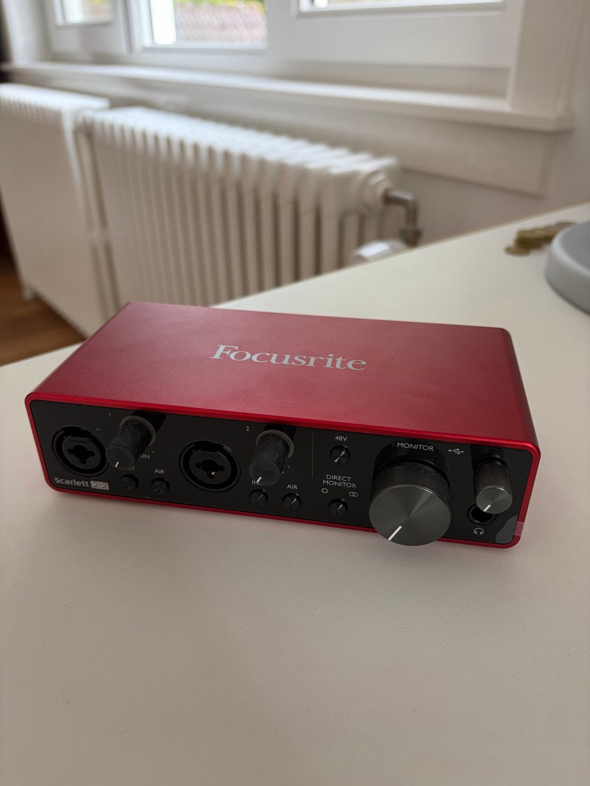 Focusrite Scarlett 2i2 3rd Gen Audio Interface, Ophalen of Verzenden, Zo goed als nieuw
