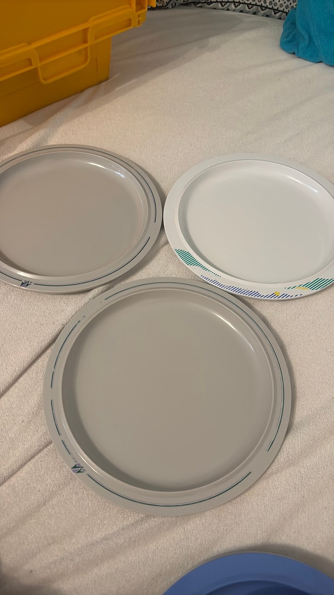 Mepal camping servies, Verzenden, Zo goed als nieuw, Blauw, Overige typen