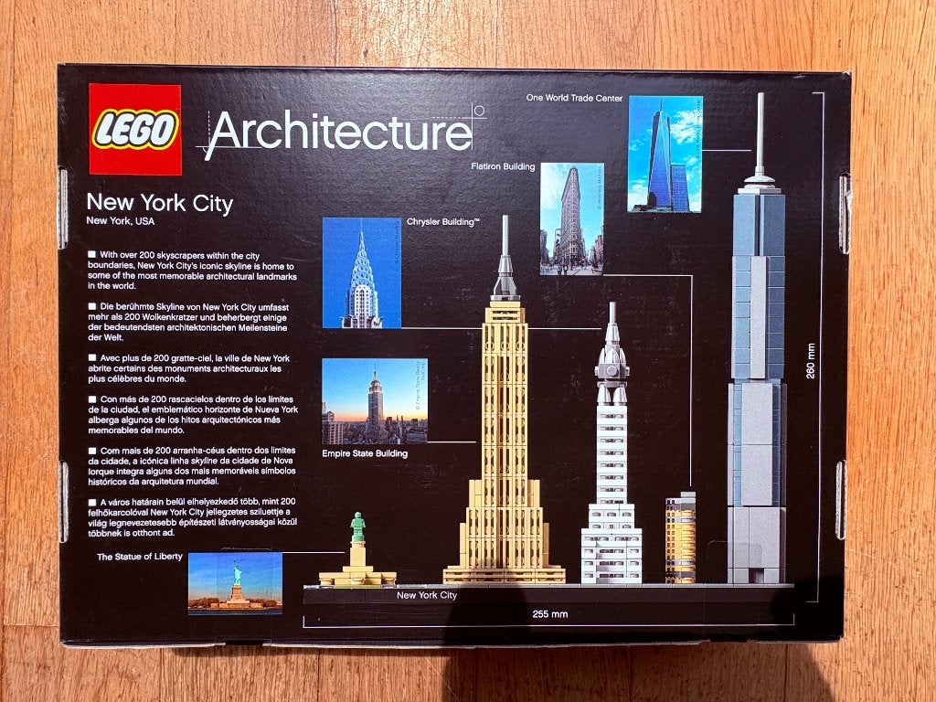 Lego 21028 Architecture New York City skiline, Lego, Lego, Architecture, Inclusief accessoires