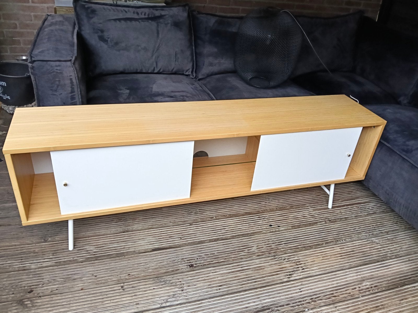 tv  kastje zgan  35 euro, Zo goed als nieuw, Minder dan 100 cm, 25 tot 50 cm, 50 tot 100 cm