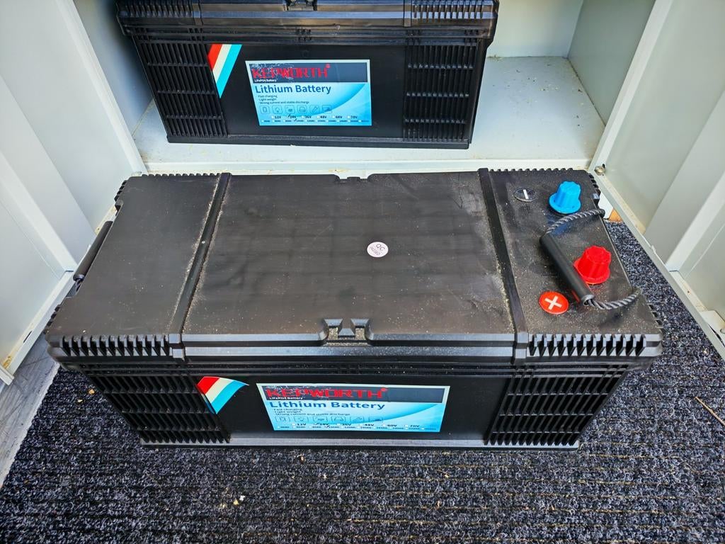 2x 24V 100Ah Relpworth Lithium Accu's (LiFePO4) met omvormer, Ophalen