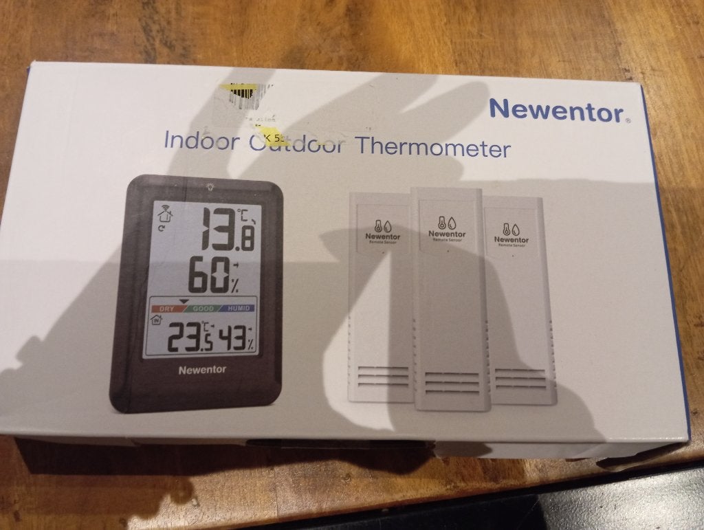 Newentor thermometer, Ophalen of Verzenden, Digitaal display, Nieuw