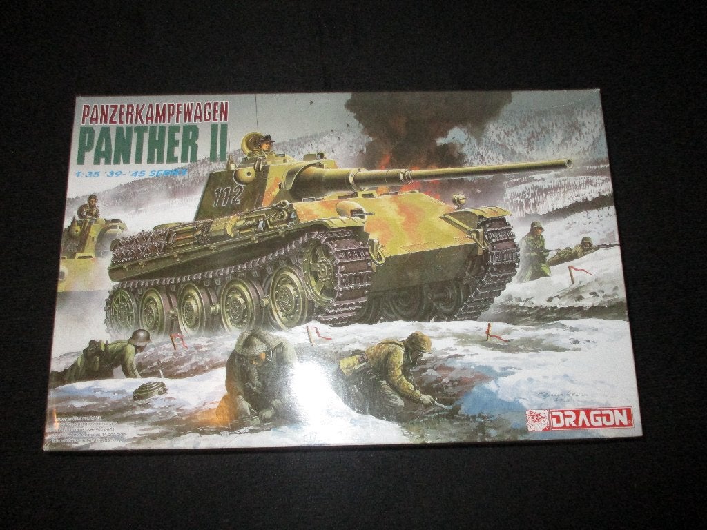 D-228,DRAGON 1-35,NO,6027,Panzerkampfwagen Panther II "39-45, Overige merken, 1:32 tot 1:50, Overige typen, Nieuw