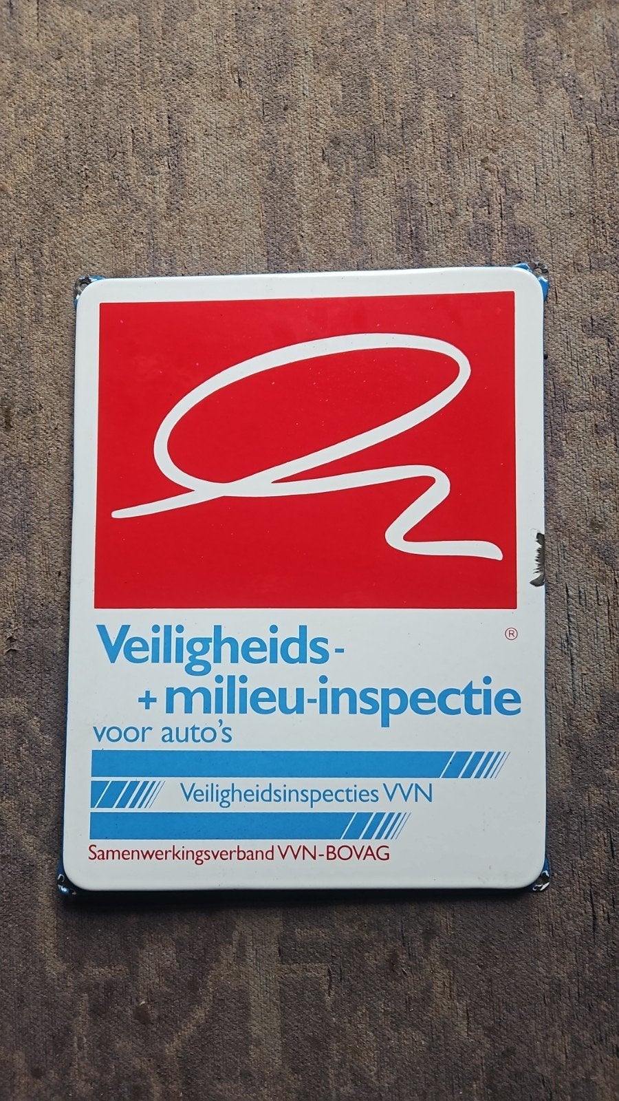 Emaille bord, Verzamelen, Reclamebord, Emaille bord, Emaille bord, Bovag
