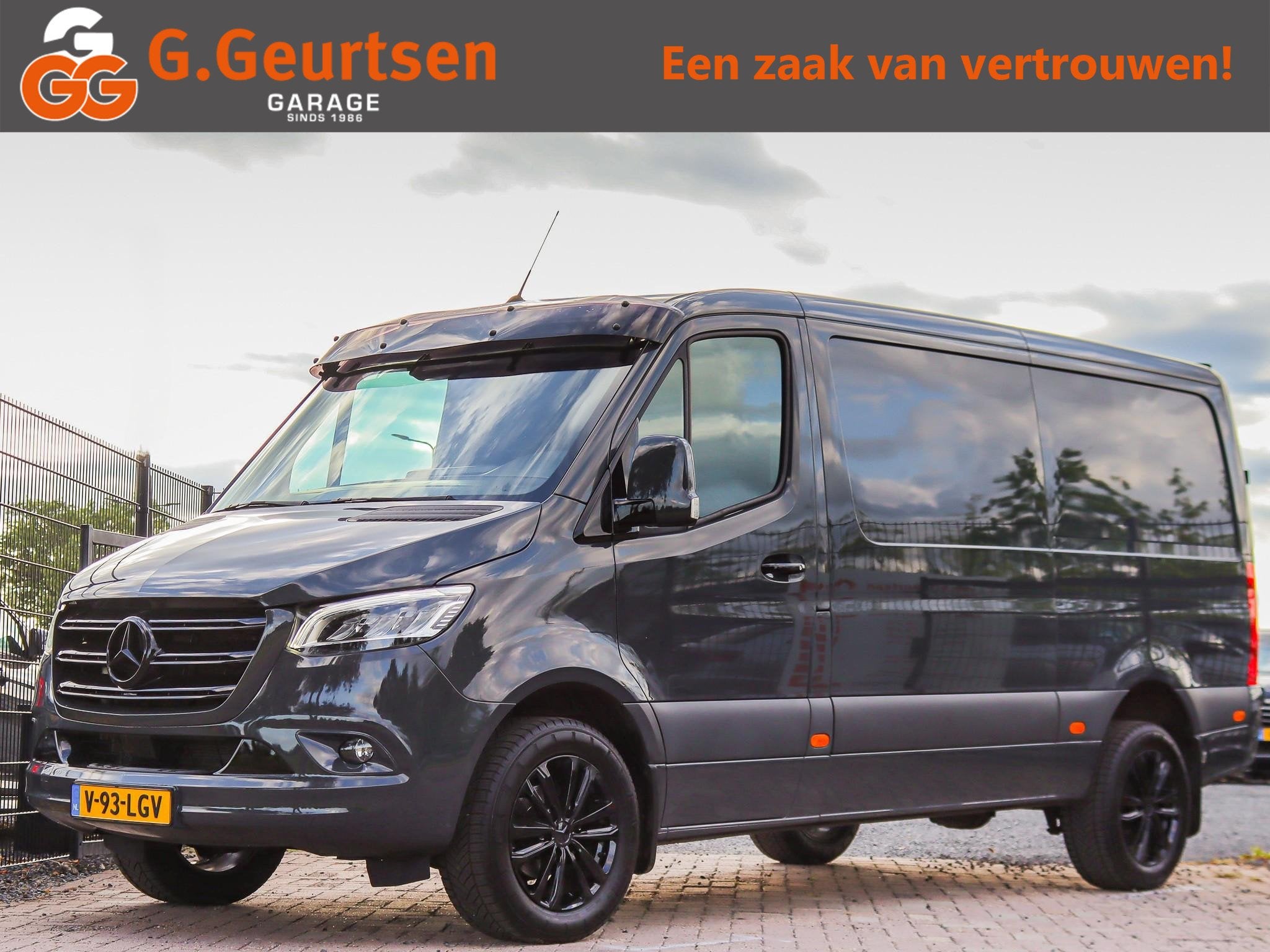 Mercedes-Benz Sprinter 319 3.0 CDI V6 L2H1 ACC, Bijrijdersba, Auto's, Automaat, Gebruikt, 190 pk, 2000 kg
