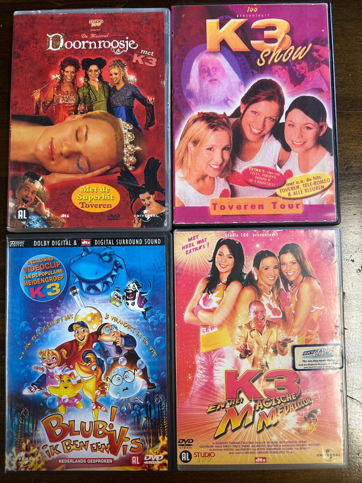 Studio 100 dvds, Cd's en Dvd's, Gebruikt, Alle leeftijden, Overige genres, Film