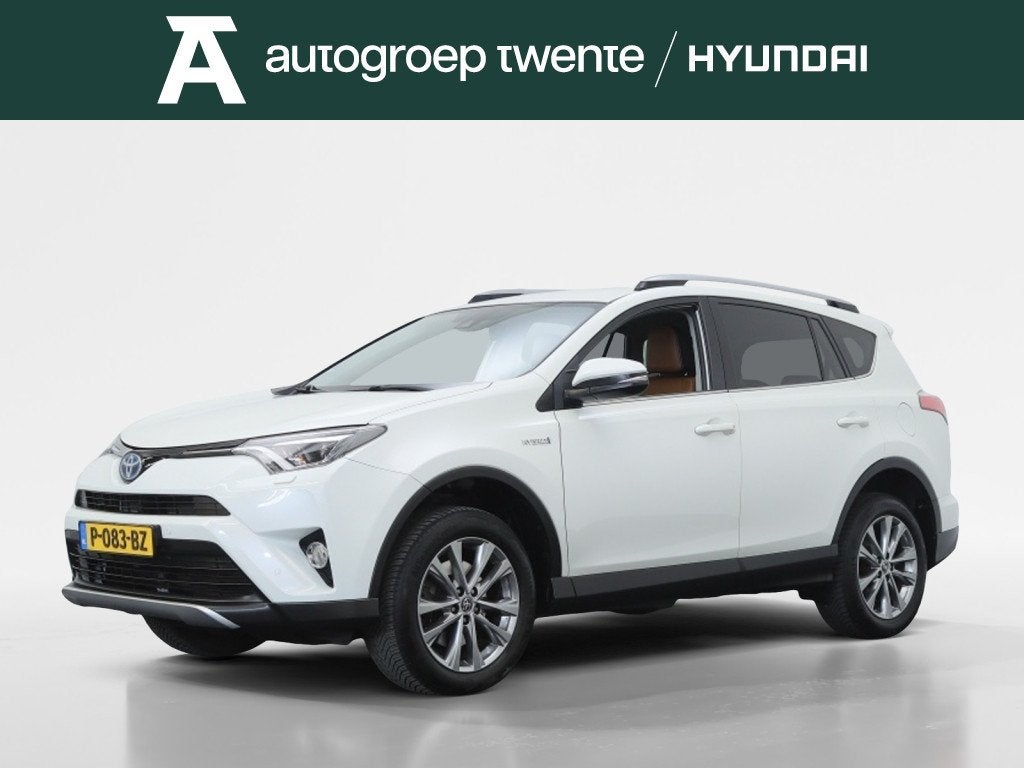 Toyota RAV4 2.5 Hybrid Style | Leder | Afn. Trekhaak | All S, Auto's, Gebruikt, Wit, Leder, Bedrijf