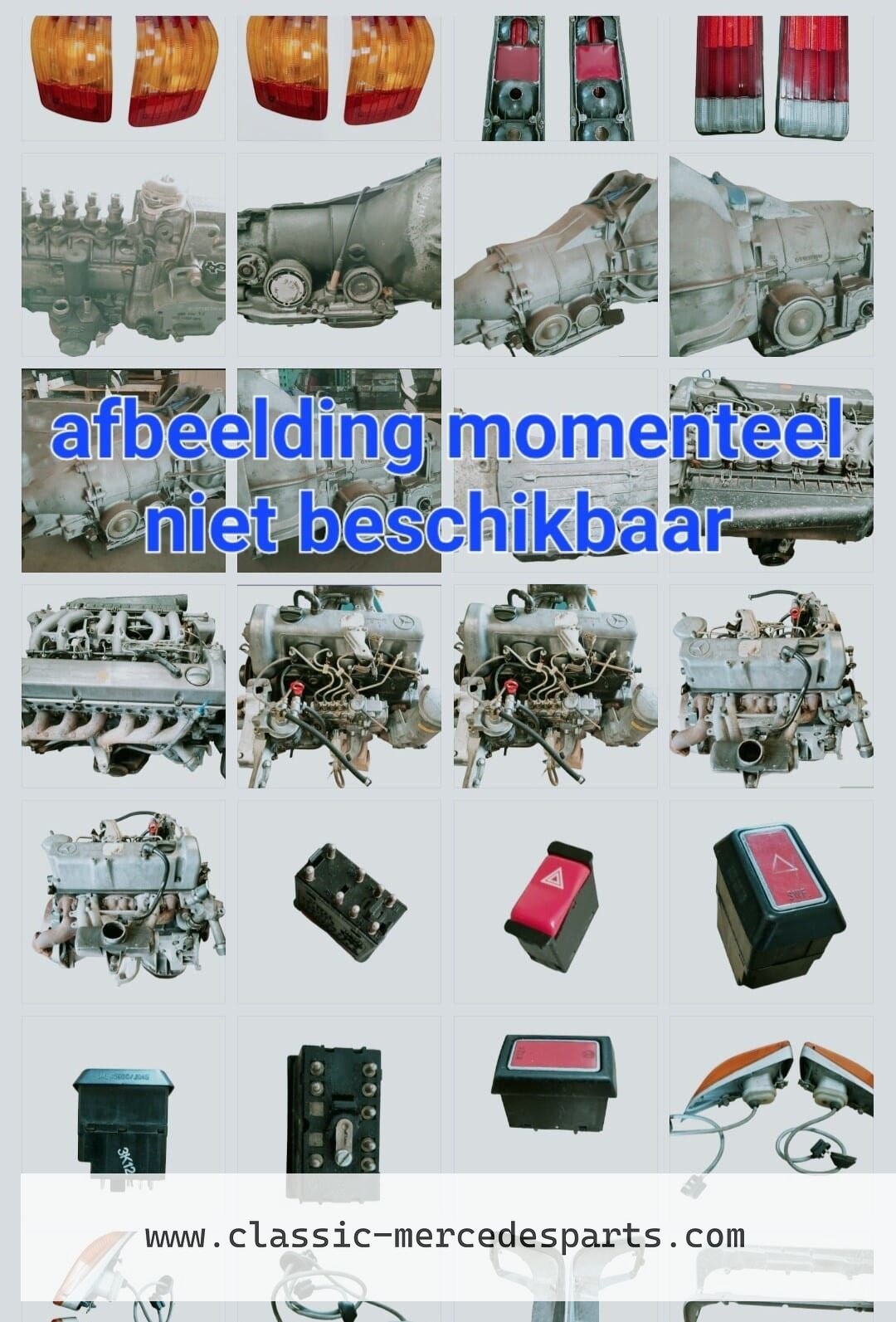 2x Spiraalveer achterkant Mercedes w124 combi 6 cilinder, Gebruikt, -, -, Ophalen of Verzenden