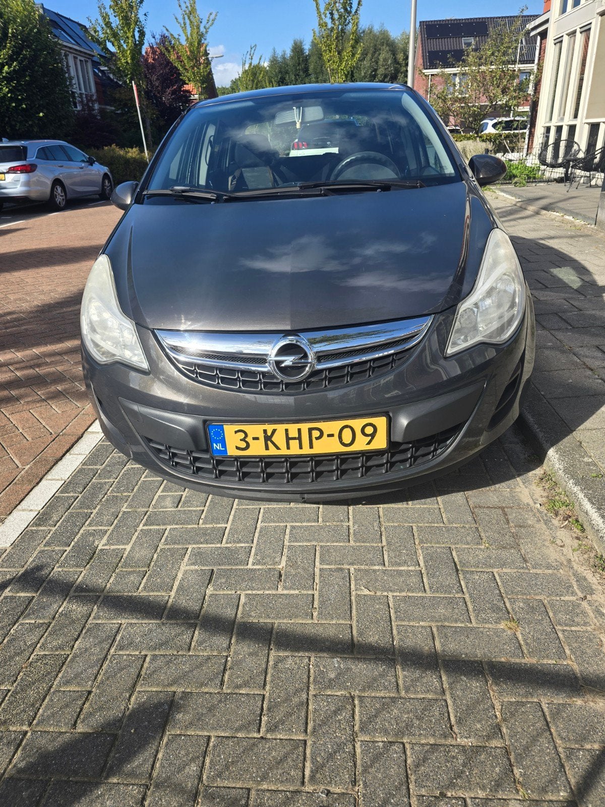Opel Corsa 1.2 16V 5D 2013 Grijs, Auto's, Voorwielaandrijving, 4 cilinders, 1229 cc, 49 €/maand