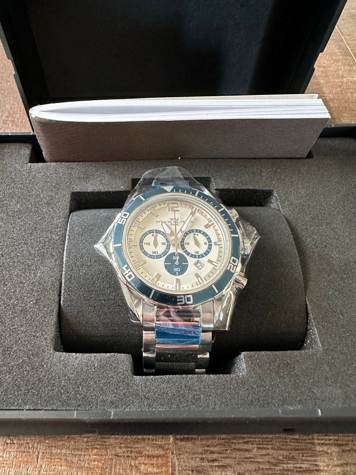 Officina Del Tempo Polshorloge - Nieuw in doos, Overige merken, Staal, Polshorloge, Nieuw