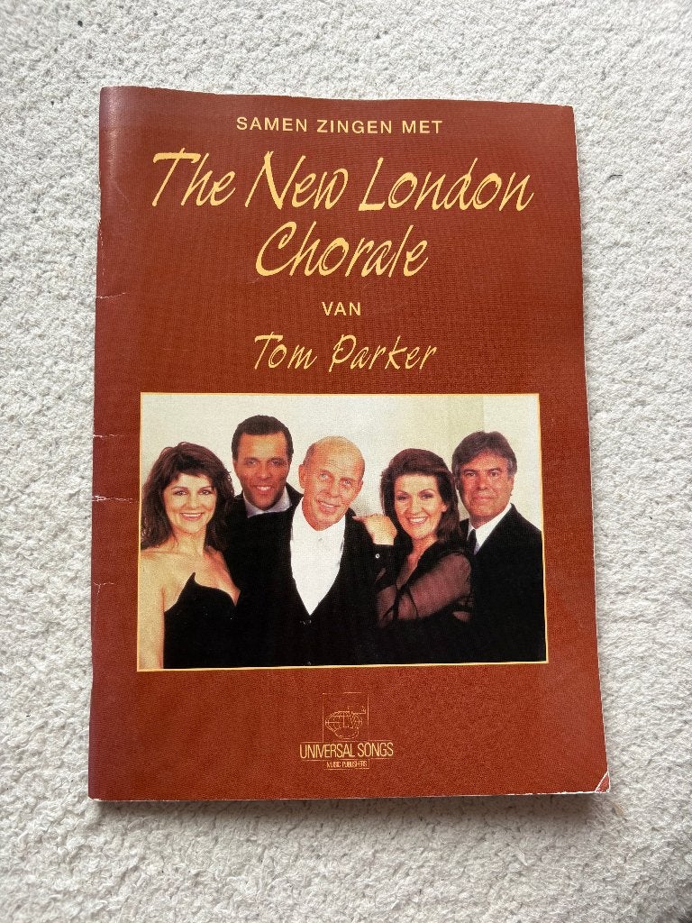 Samen zingen met The New London Chorale, Ophalen of Verzenden, Gelezen, Artiest, Tom Parker