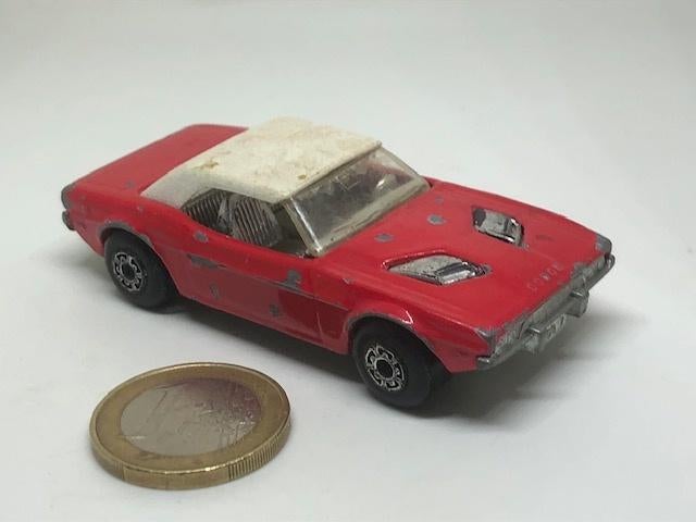 Dodge Challenger Rood, Matchbox SuperFast by Lesney, Ophalen of Verzenden, Gebruikt, Auto