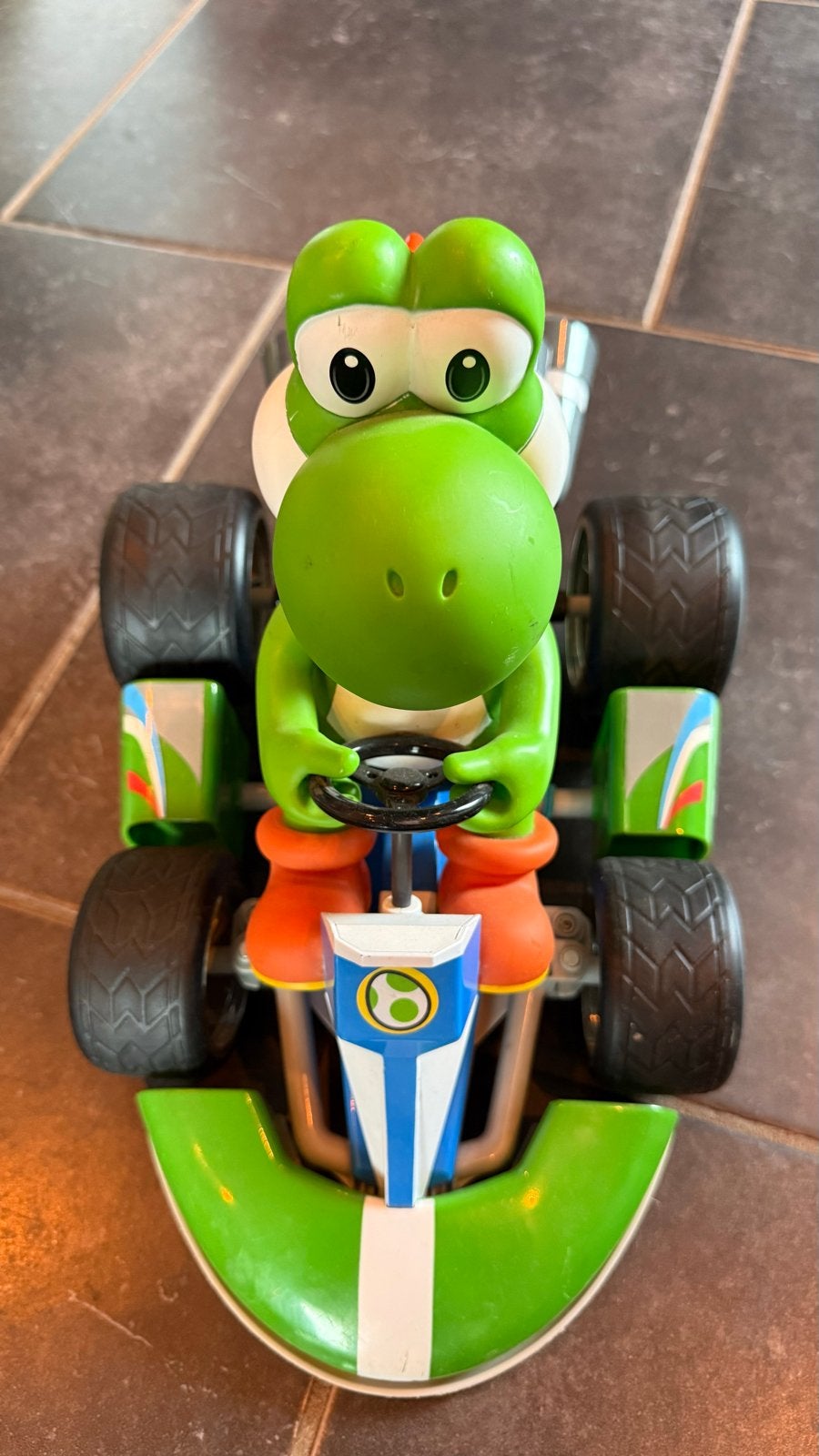 Mario Kart Yoshi RC Auto - 40MHz Afstandsbediening, Elektro, Gebruikt, Ophalen of Verzenden, Auto onroad