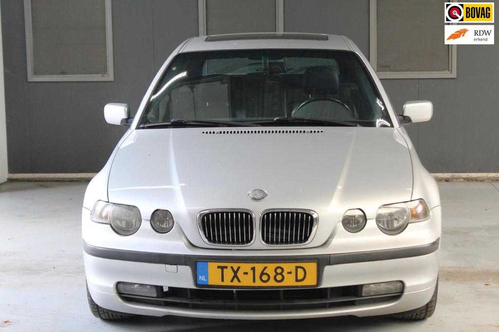 BMW 3-serie Compact 325ti 6 cilinder, Auto's, BMW, Gebruikt, Leder en Stof, Bedrijf, Handgeschakeld