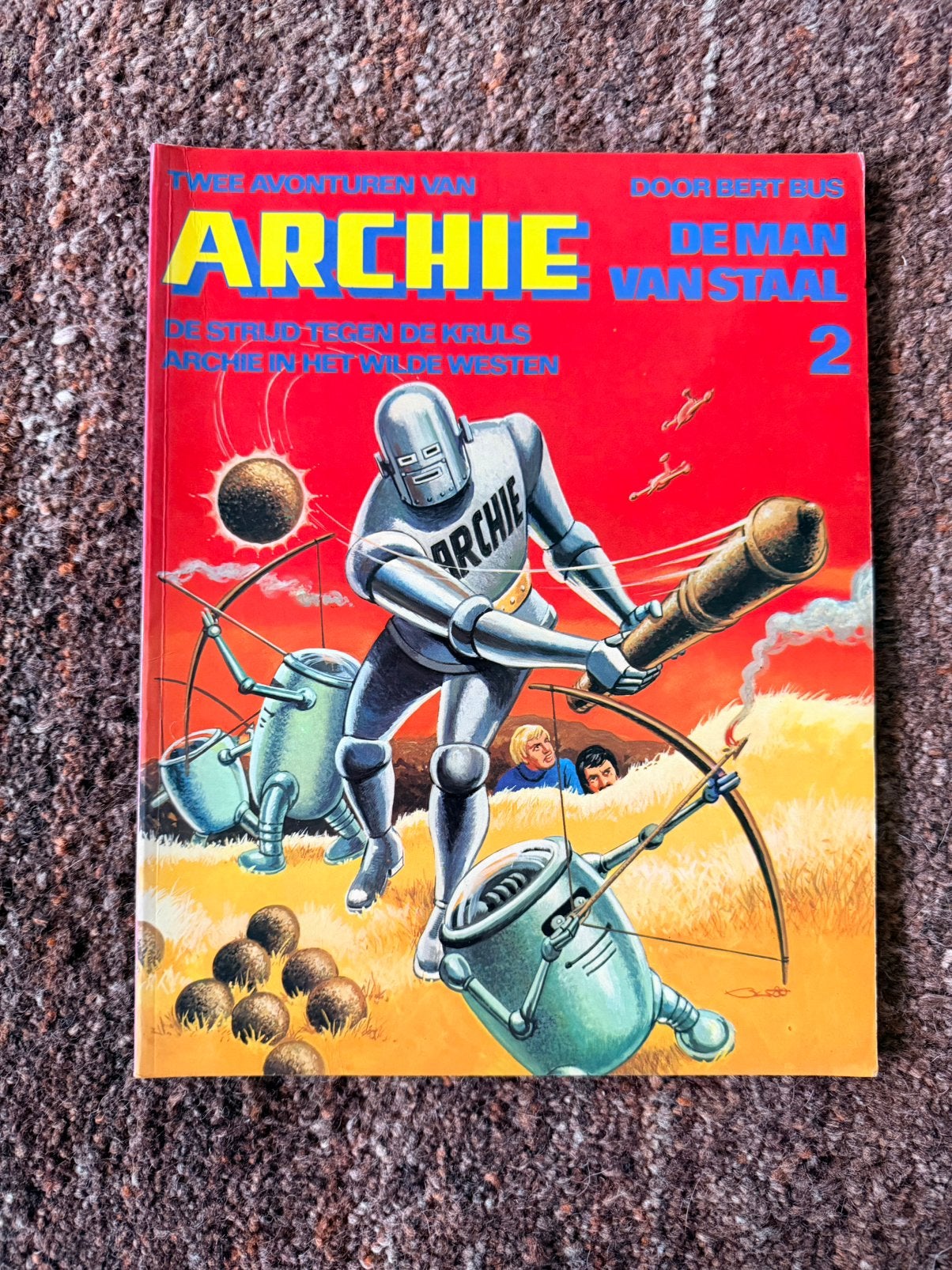 Archie de Man van Staal, Eén stripboek, Ophalen of Verzenden, Gelezen