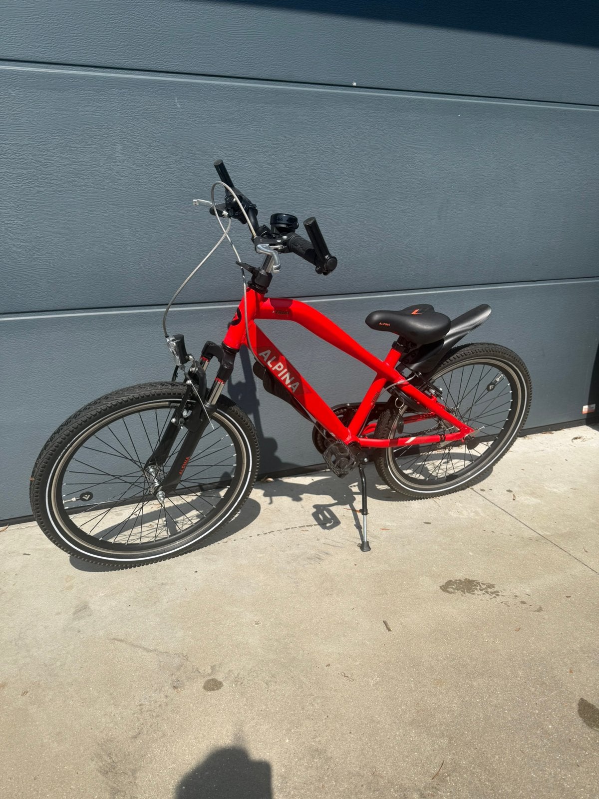 Alpina Trail 22 inch rood zgan Feyenoord limited edtion, 22 inch, Velgrem, Versnellingen, Ophalen of Verzenden