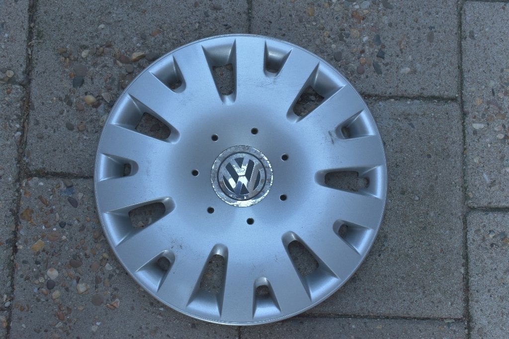 1 losse originele wieldop Volkswagen Polo 14 inch (Model 4), Auto diversen, Wieldoppen, Ophalen of Verzenden, Gebruikt