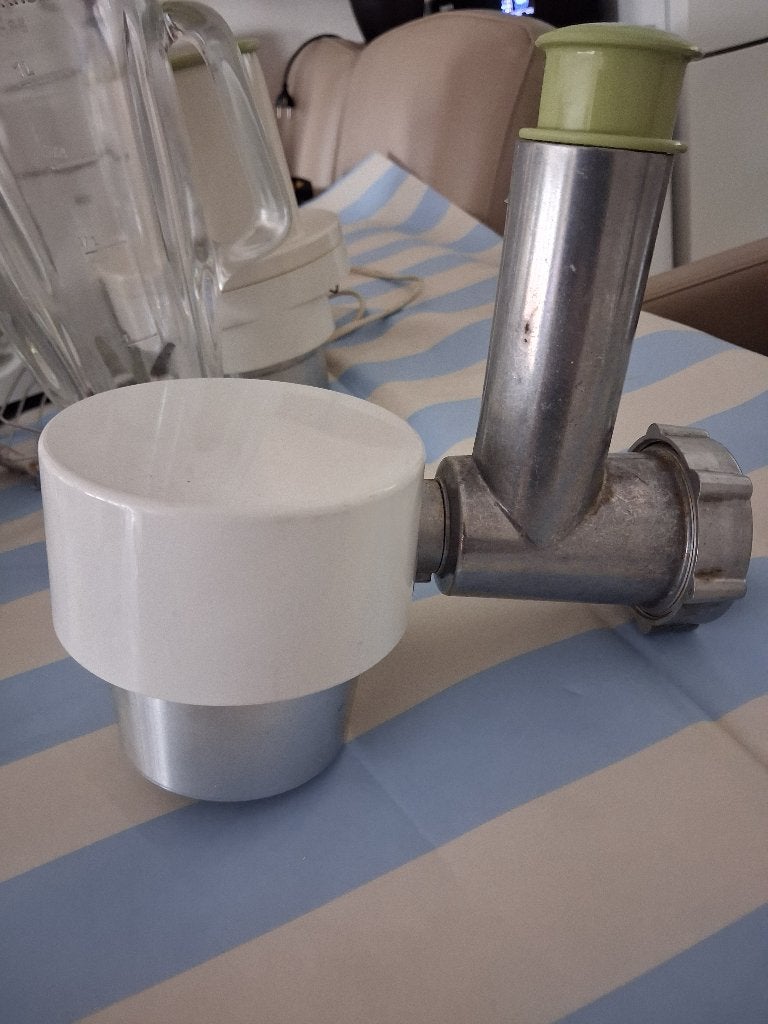 keukenmachine Braun,wit, Minder dan 1 liter, Ophalen of Verzenden, Gebruikt, 3 snelheden of meer