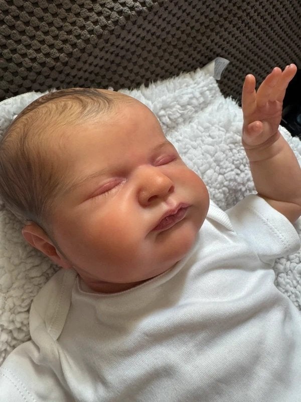 Silicone Poppen, Ophalen of Verzenden, Zo goed als nieuw, Pop, Levensecht of Reborn