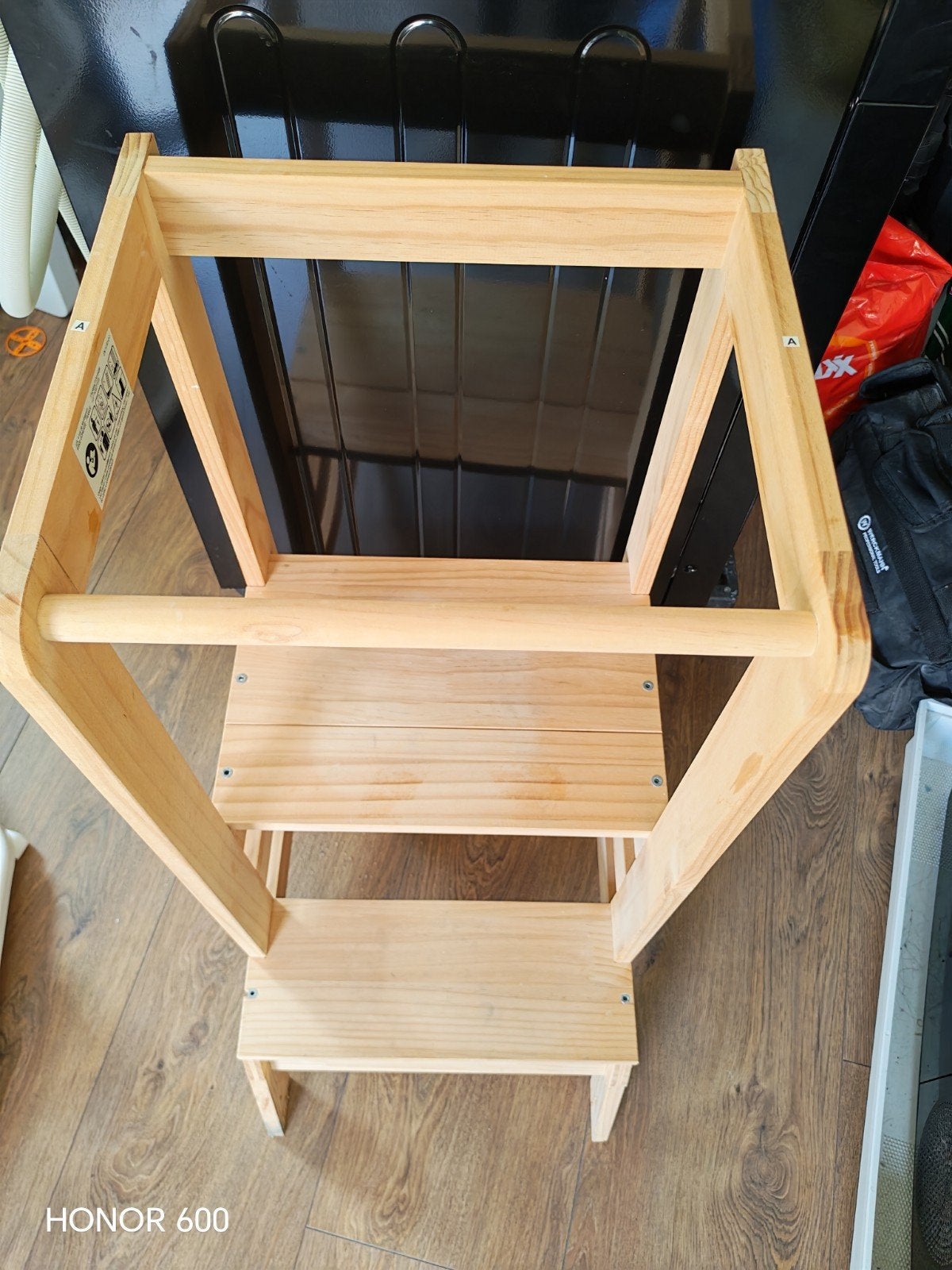 Houten meegroeistoel （Leertoren）voor kinderen, Ophalen, Zo goed als nieuw, Meegroeistoel