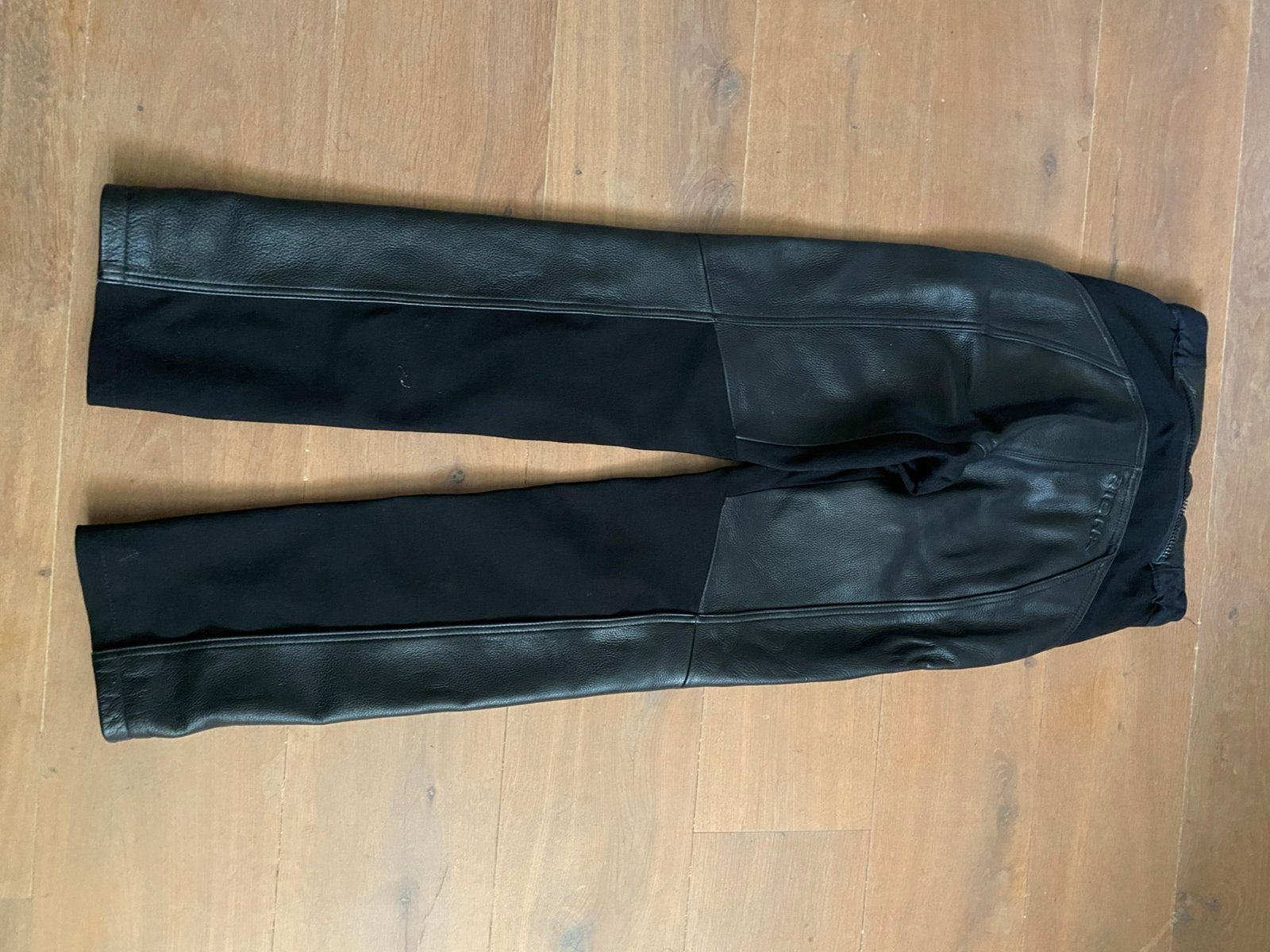 Dames motorbroek, textiel/ leder, mt 36-38, Motoren, Kleding | Motorkleding, Ophalen of Verzenden, Tweedehands, Dames, Broek | leer