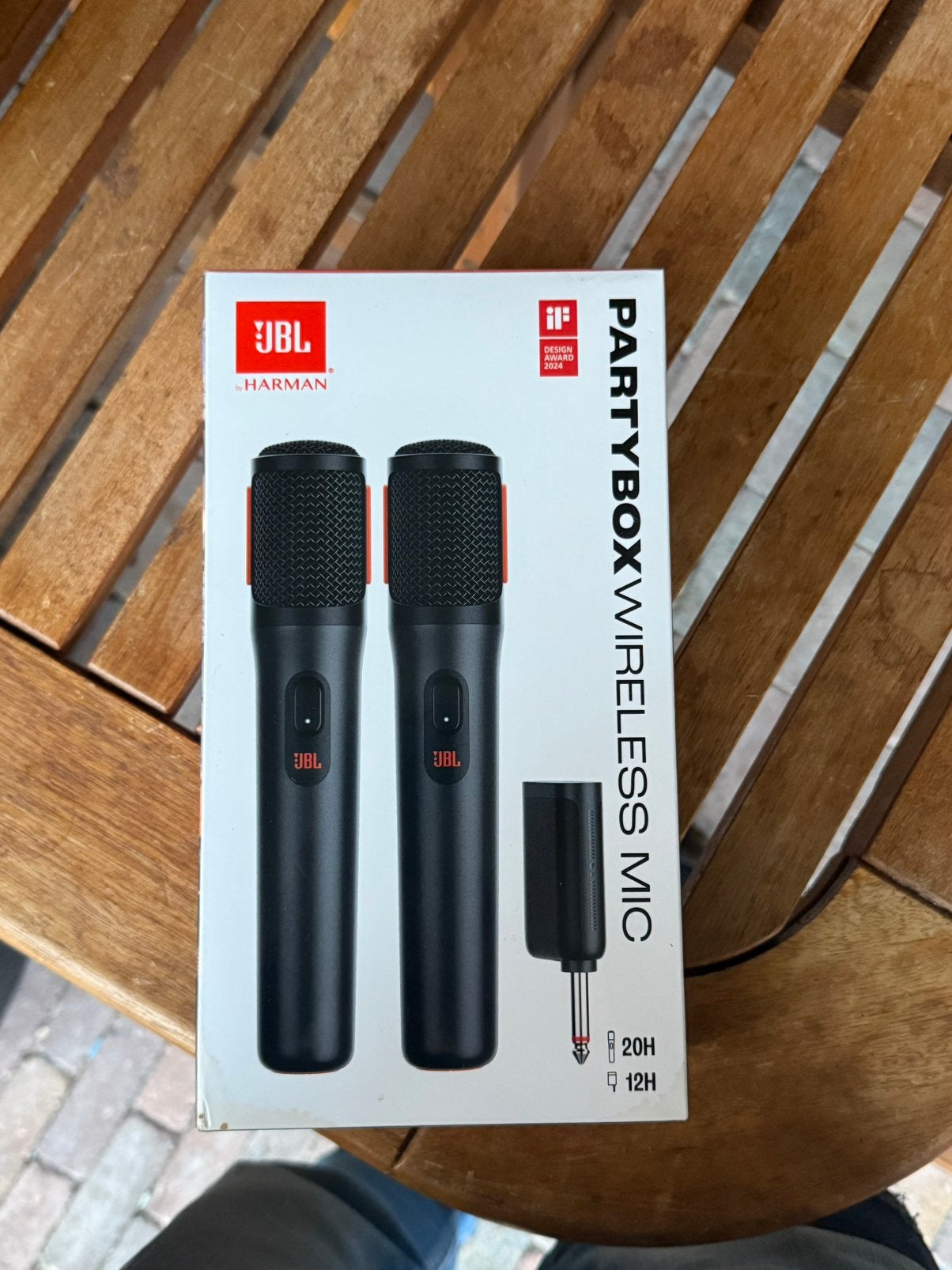 JBL draadloze microfoons, Muziek en Instrumenten, Microfoons, Ophalen, Nieuw, Zangmicrofoon, Draadloos