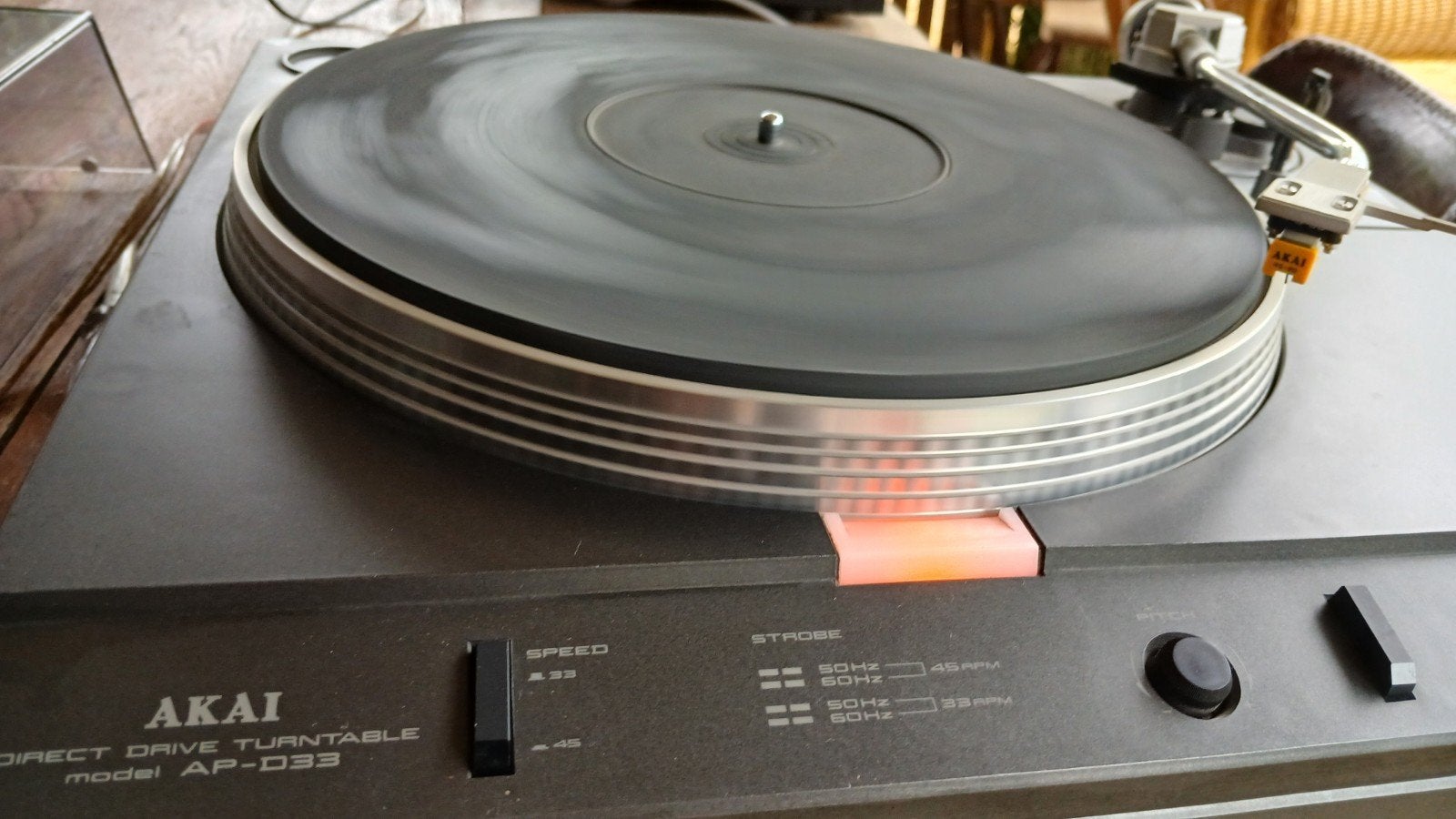 Akai AP-D33 direct drive turntable, Ophalen, Akai
