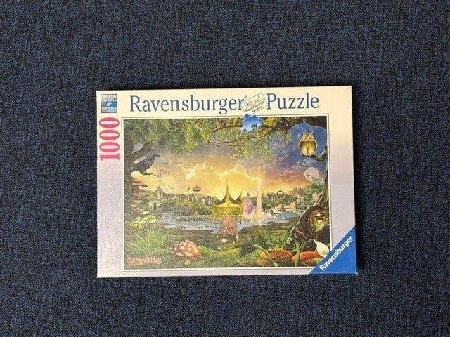 Ravensburger Efteling zomer puzzel 1000 stukjes, Ophalen of Verzenden, Zo goed als nieuw, Overige typen