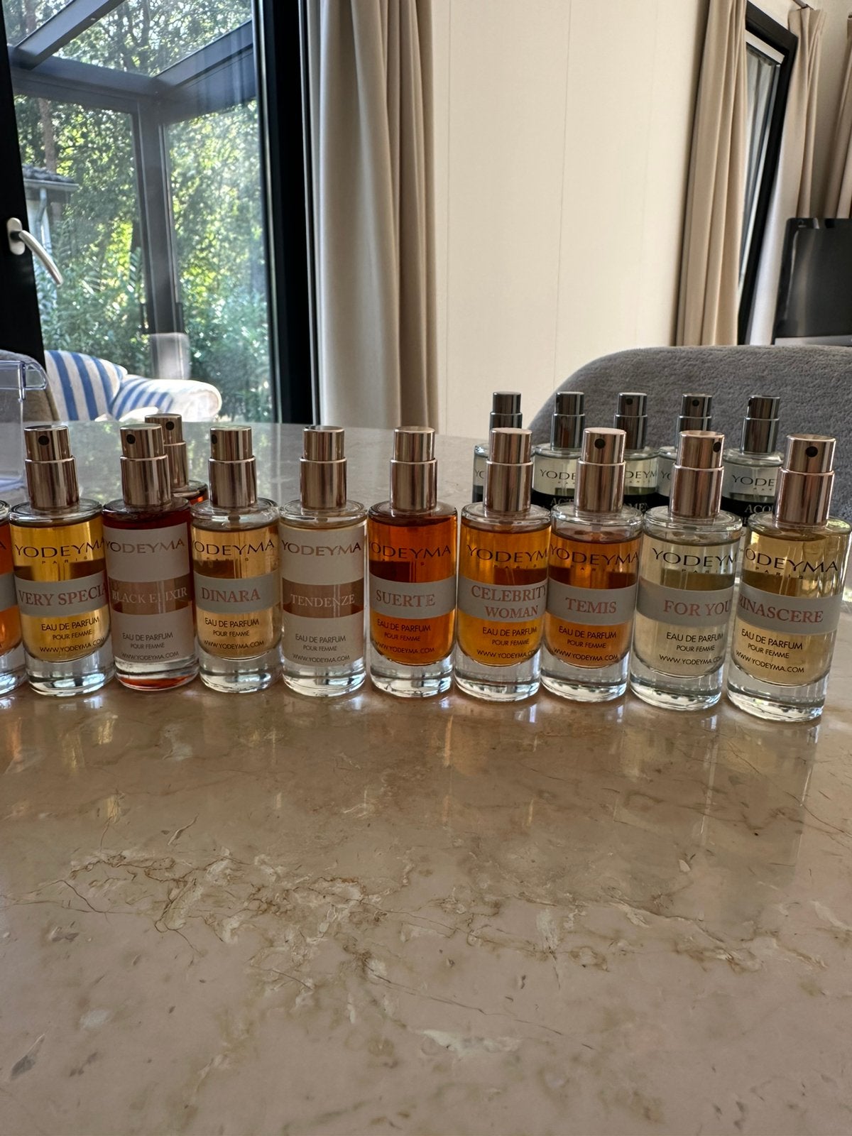 Yodeyma parfum mannen en vrouwen, Ophalen of Verzenden, Zo goed als nieuw