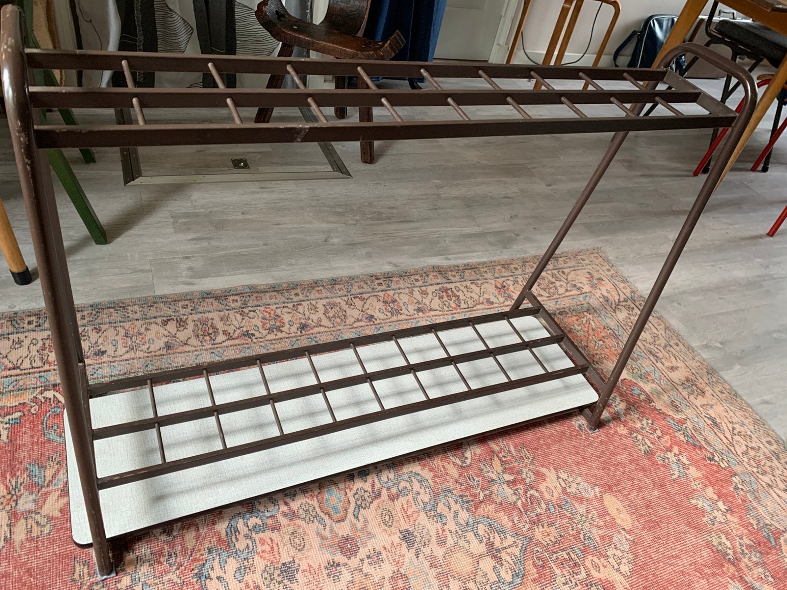 Vintage kaartenrek / wandelstokrek, Ophalen, Gebruikt