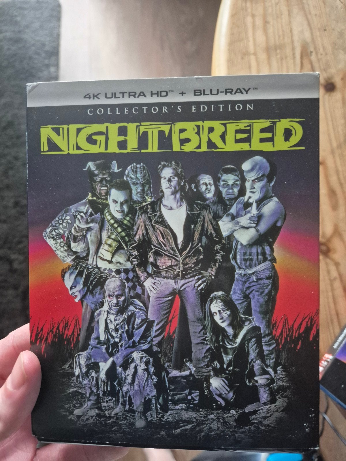 Nightbreed 4K Clive Barker Shout Factory Hellraiser horror, Cd's en Dvd's, Ophalen of Verzenden, Zo goed als nieuw, Horror