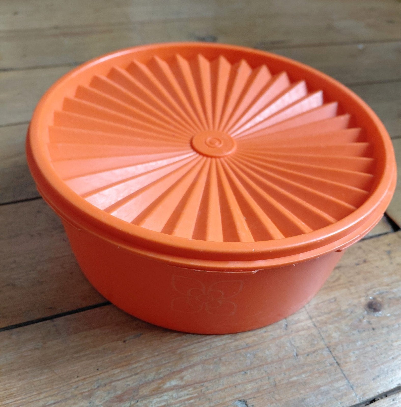 Tupperware trommel, oranje, Ophalen of Verzenden, Oranje, Overige typen