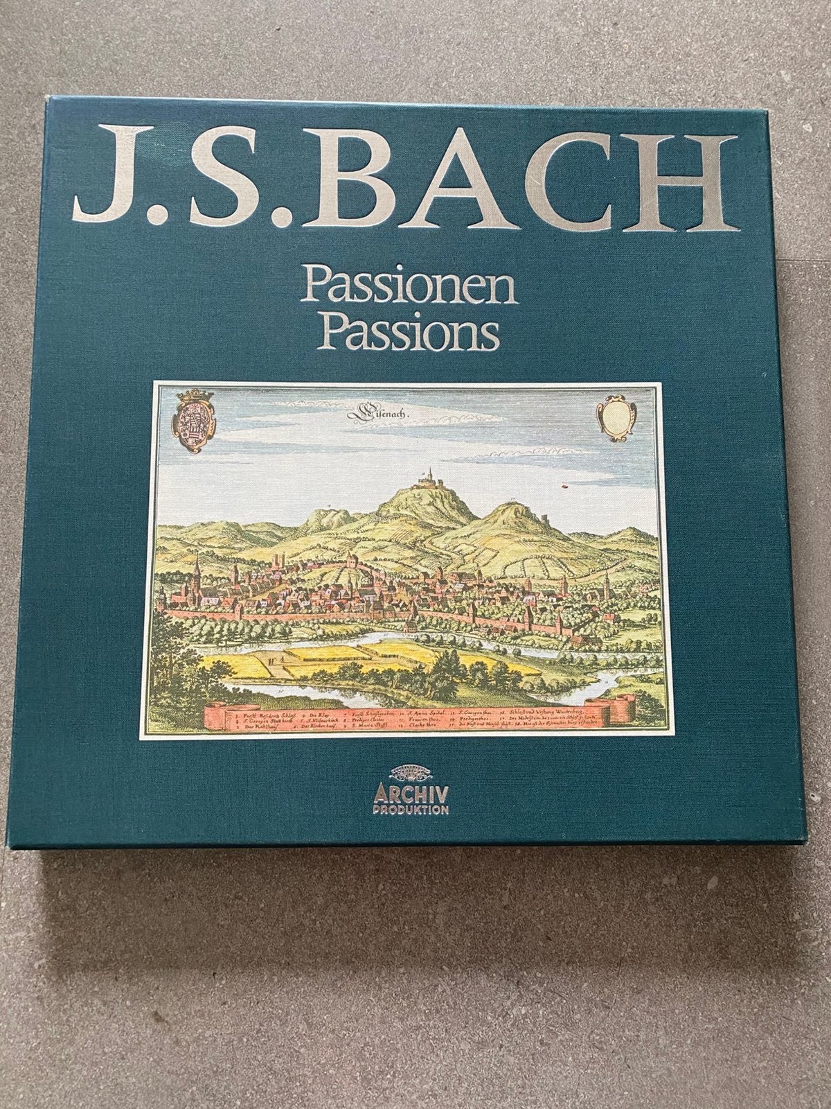 J.S. Bach - Passionen (Luxe 7-LP Boxset,), Cd's en Dvd's, Vinyl | Klassiek, Ophalen, Overige typen, Zo goed als nieuw, 12 inch