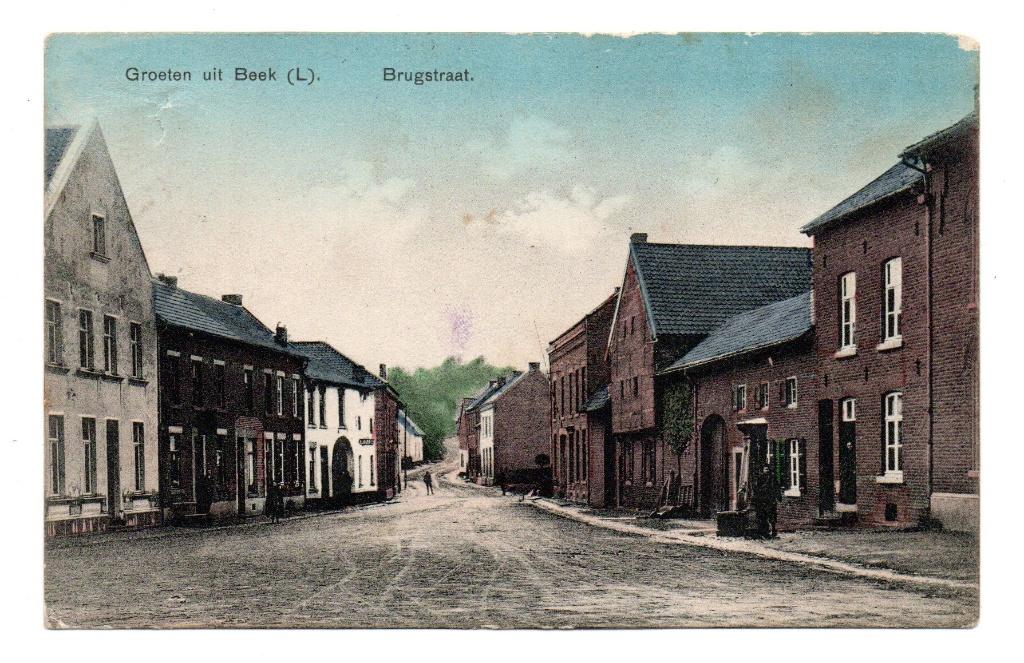 Beek : Brugstraat, Verzenden, Voor 1920, Ongelopen, Limburg