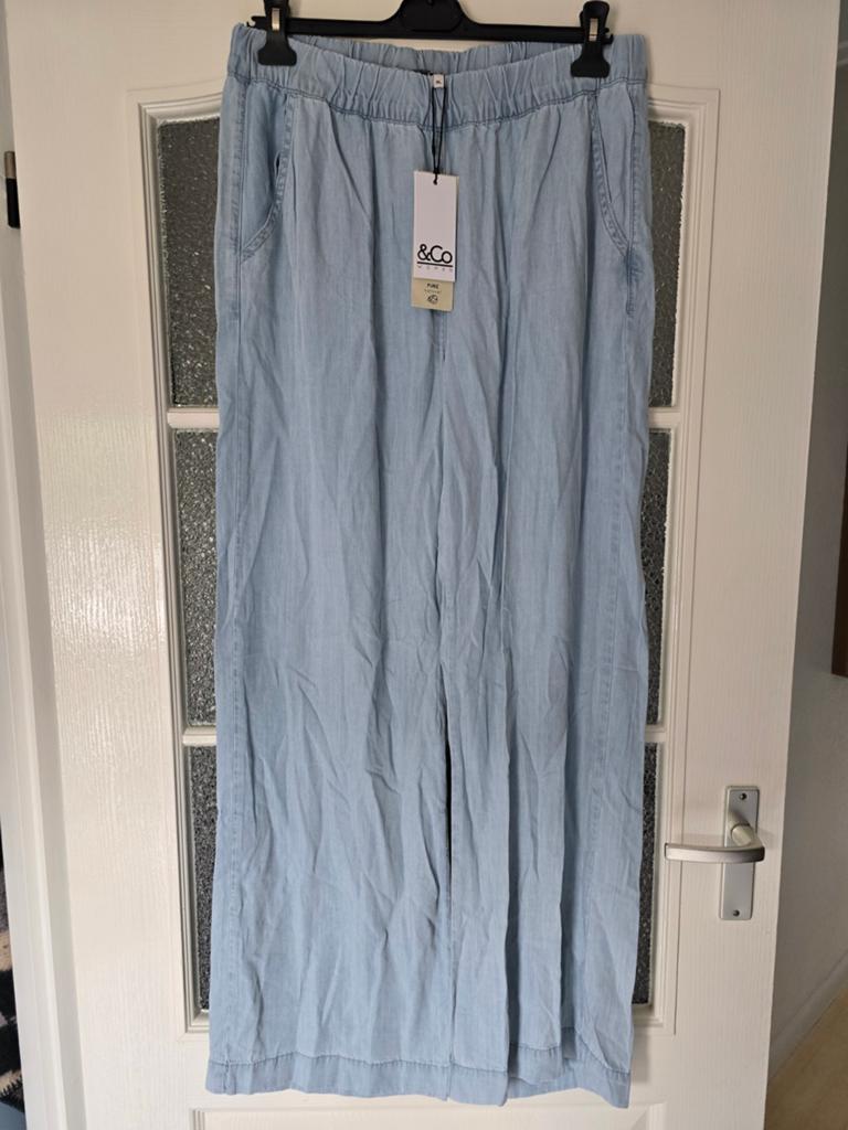 Nieuw &co woman andcowoman and cowoman xl jeans wide leg, Blauw, Maat 46/48 (XL) of groter, Nieuw, Ophalen of Verzenden