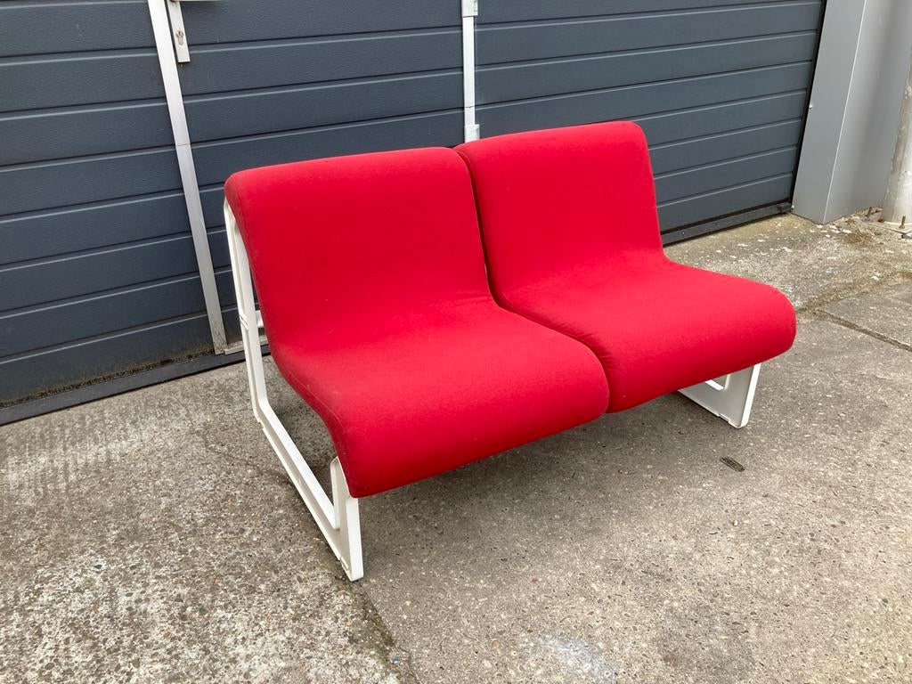 2x2 Zits Artifort Lagos Bank - Vintage Design, Gebruikt, 150 tot 200 cm, Tweepersoons, 75 tot 100 cm