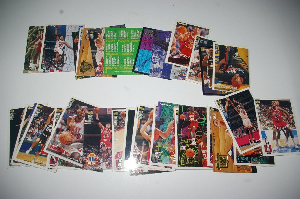 Basket bal plaatjes. 43 stuks, Ophalen of Verzenden, Overige typen