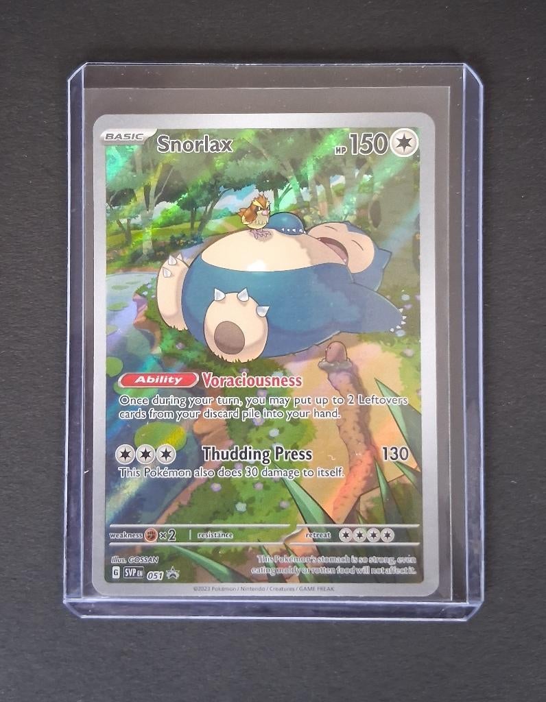 Snorlax Promo #051 NM, Ophalen of Verzenden, Nieuw, Losse kaart, Foil