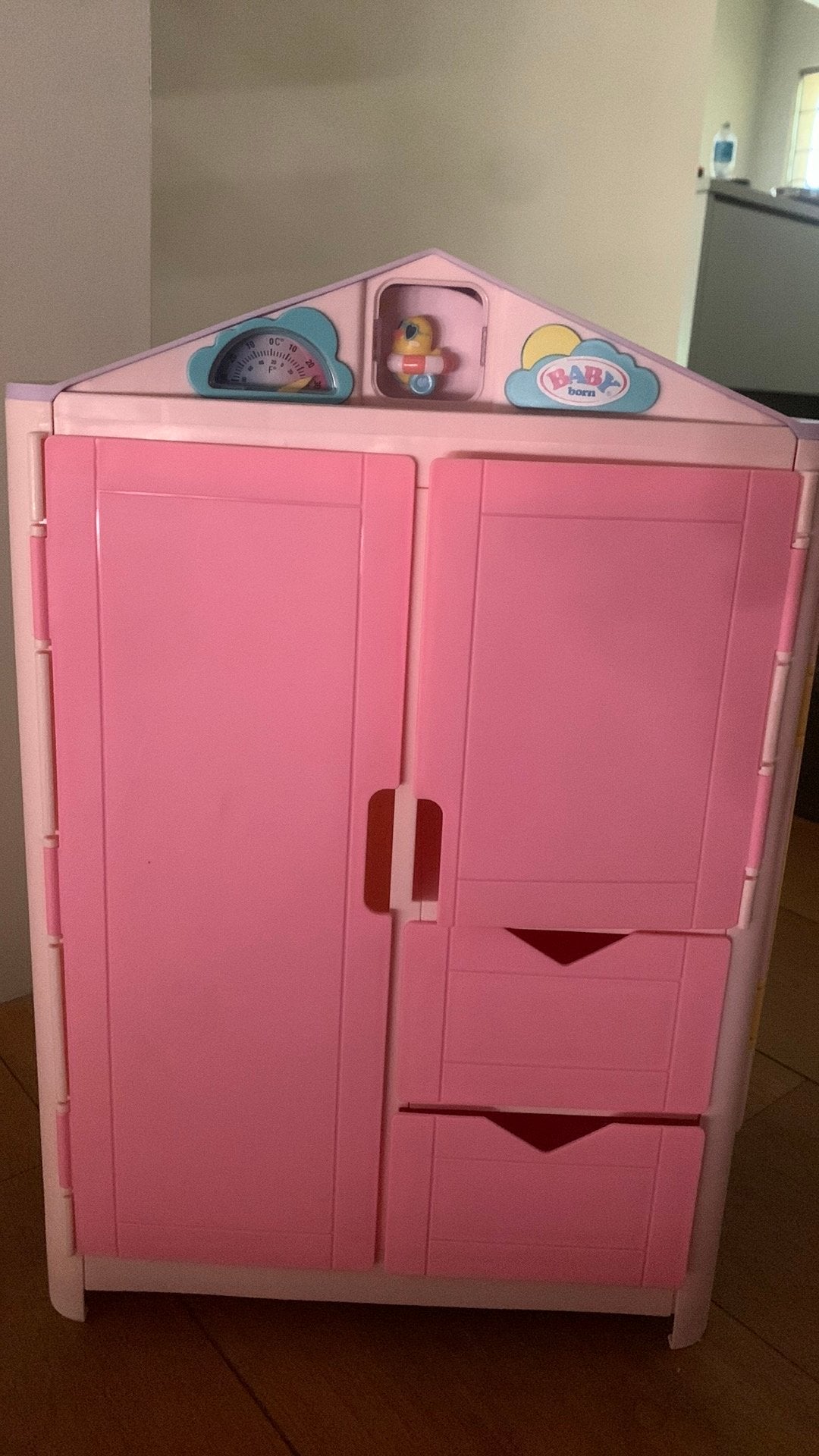 Baby born kledingkast mooie kleuren., Ophalen of Verzenden, Zo goed als nieuw